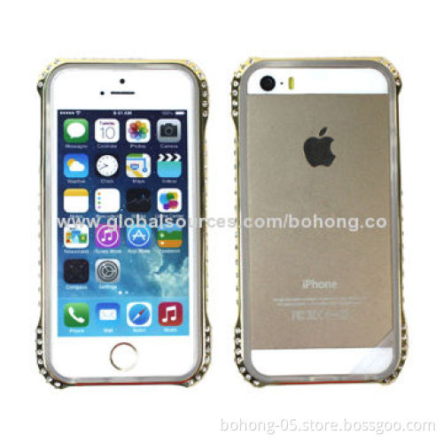 2-in-5 metal+diamond case for iPhone 5s